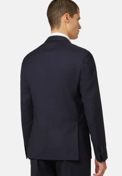Blue Jacket in B Aria Wool|Boggi Milano Discount