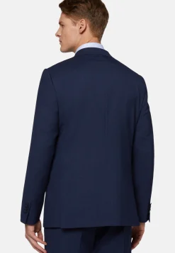 Micro Pattern Suit in Pure Wool|Boggi Milano Online
