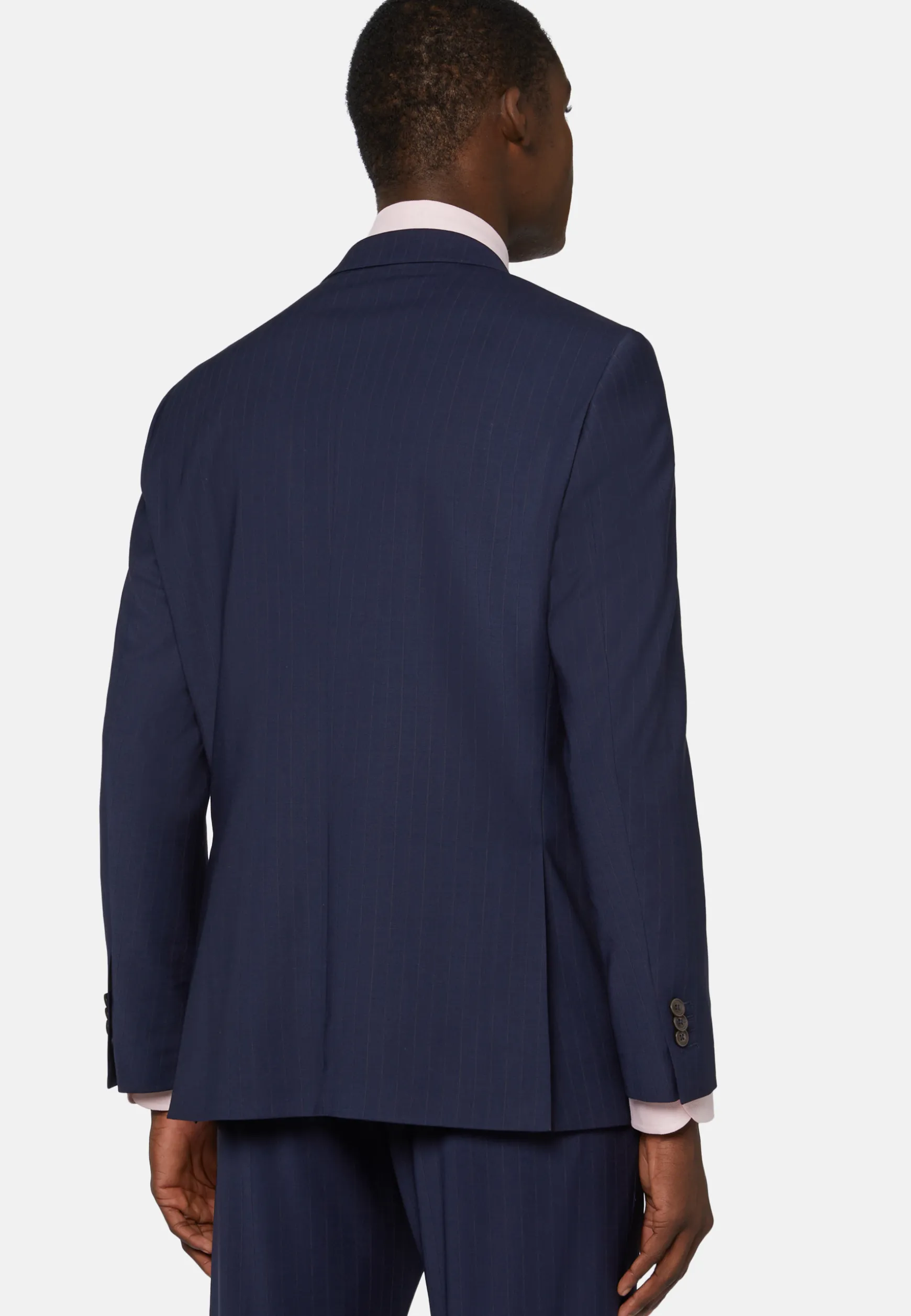 Pinstripe Suit In Stretch Wool And Nylon|Boggi Milano Sale