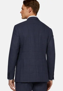 Prince of Wales Check Pure Wool Suit|Boggi Milano Store