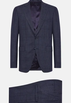 Prince of Wales Check Pure Wool Suit|Boggi Milano Store