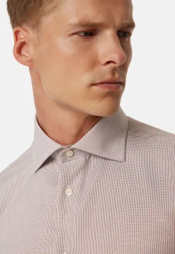 Cotton Dobby Shirt Regular Fit|Boggi Milano Clearance
