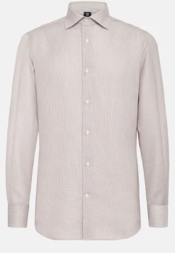 Cotton Dobby Shirt Regular Fit|Boggi Milano Clearance