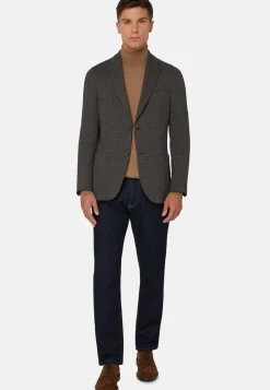 Jacket In a B Jersey Cotton Blend|Boggi Milano Shop