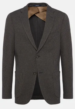 Jacket In a B Jersey Cotton Blend|Boggi Milano Shop