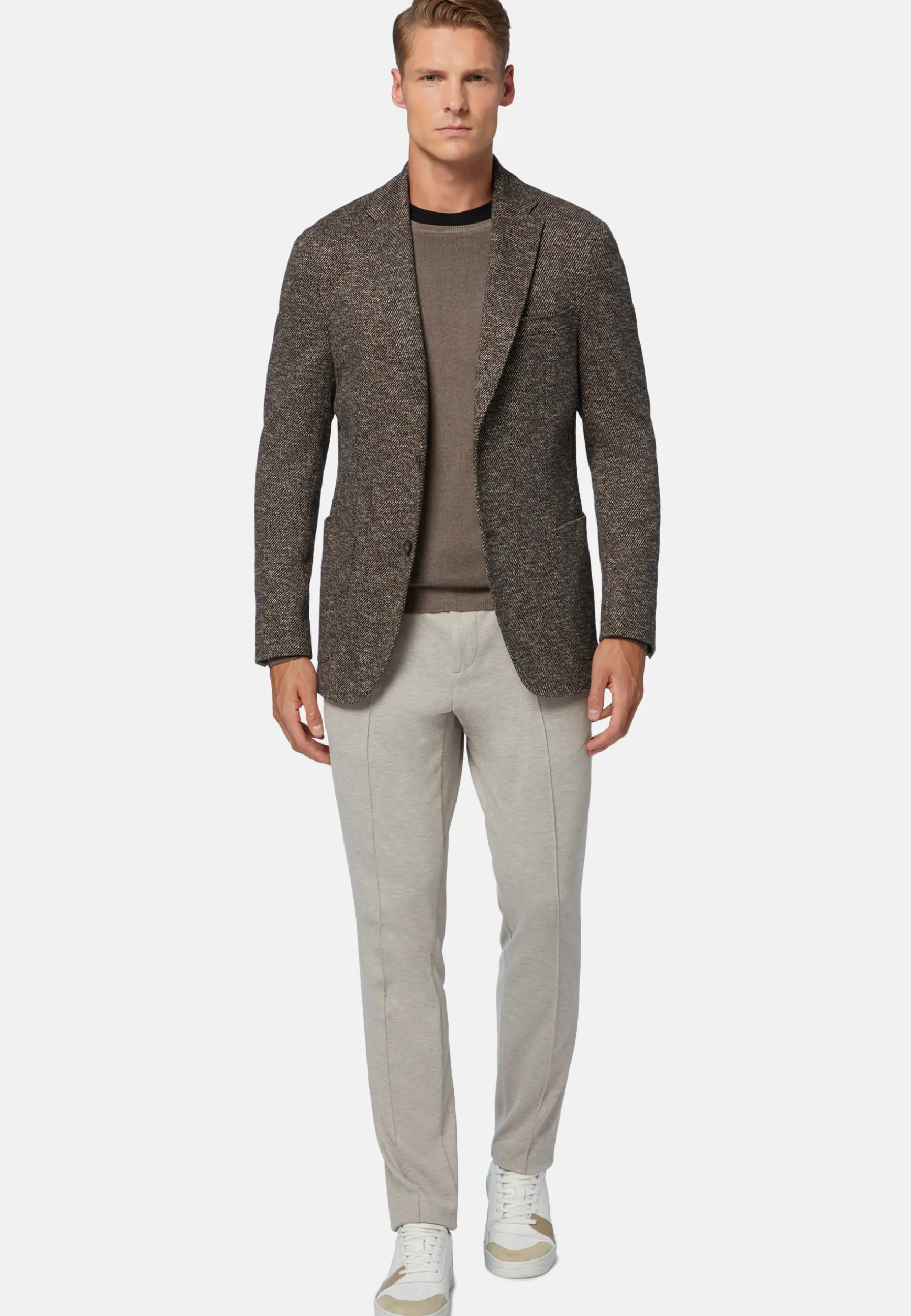 Jacket In a B Jersey Cotton Blend|Boggi Milano Sale
