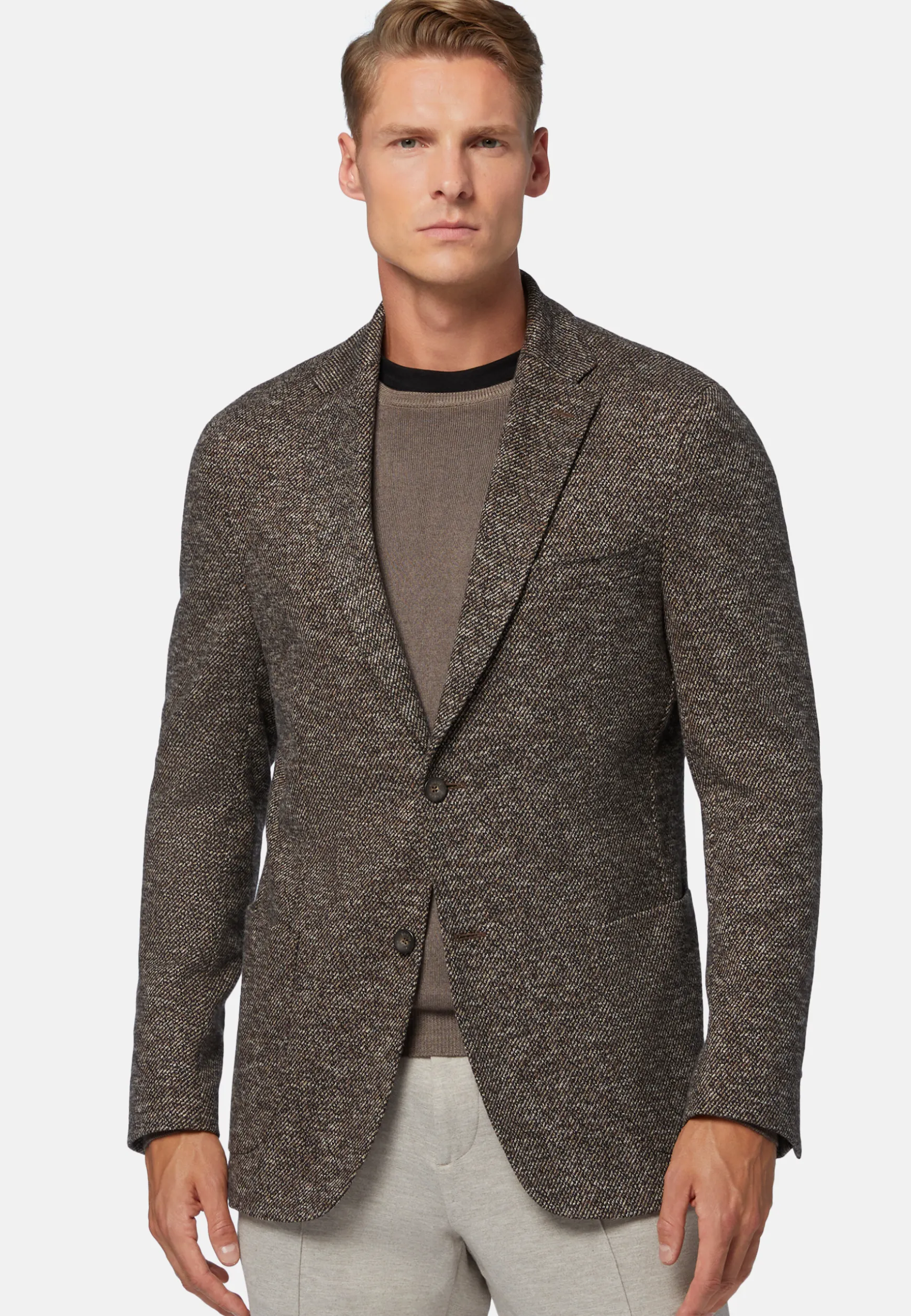 Jacket In a B Jersey Cotton Blend|Boggi Milano Sale