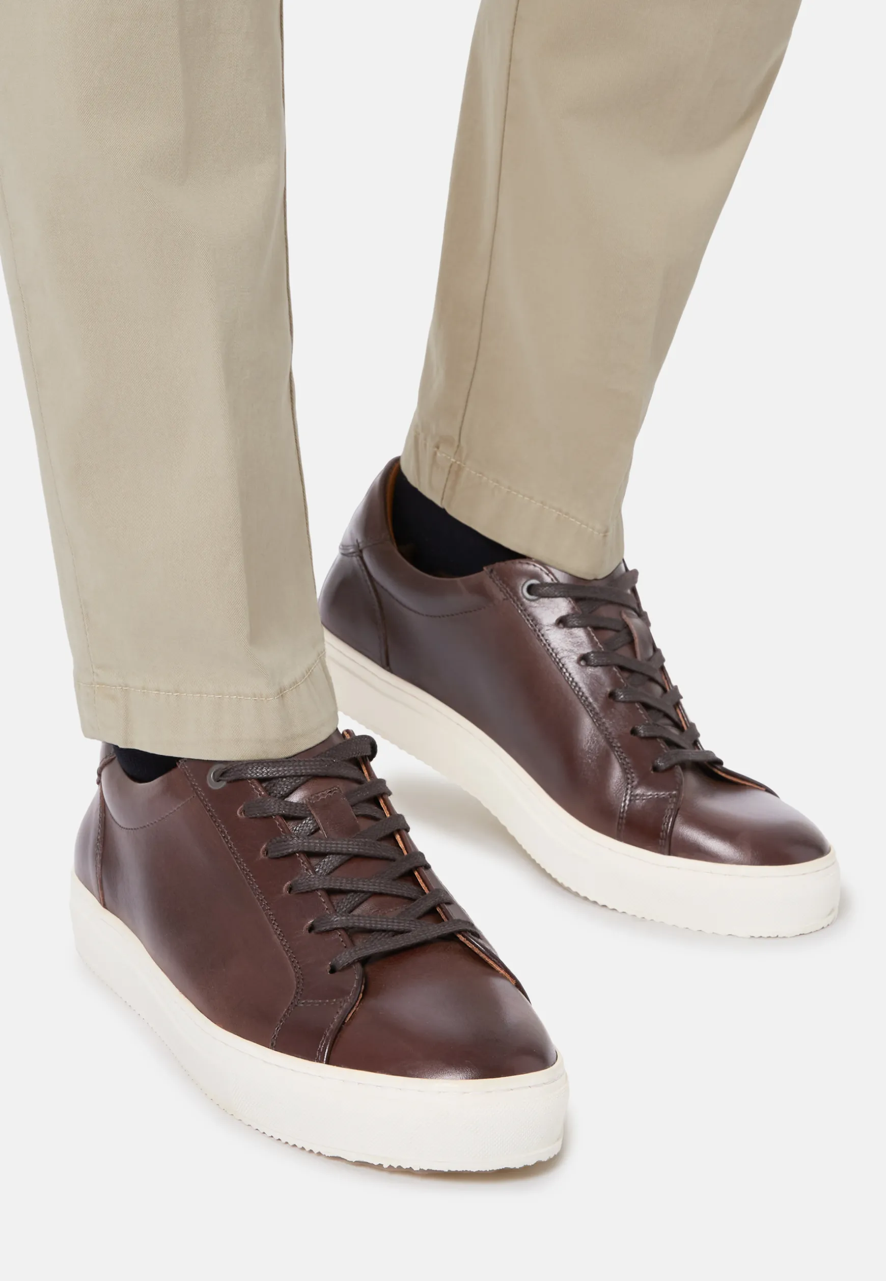Leather Trainers|Boggi Milano Sale