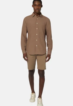 Regular Fit Tencel Linen Shirt|Boggi Milano Discount