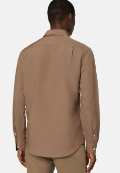 Regular Fit Tencel Linen Shirt|Boggi Milano Discount