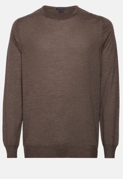 Super Fine Cashmere Crew Neck Jumper|Boggi Milano Shop