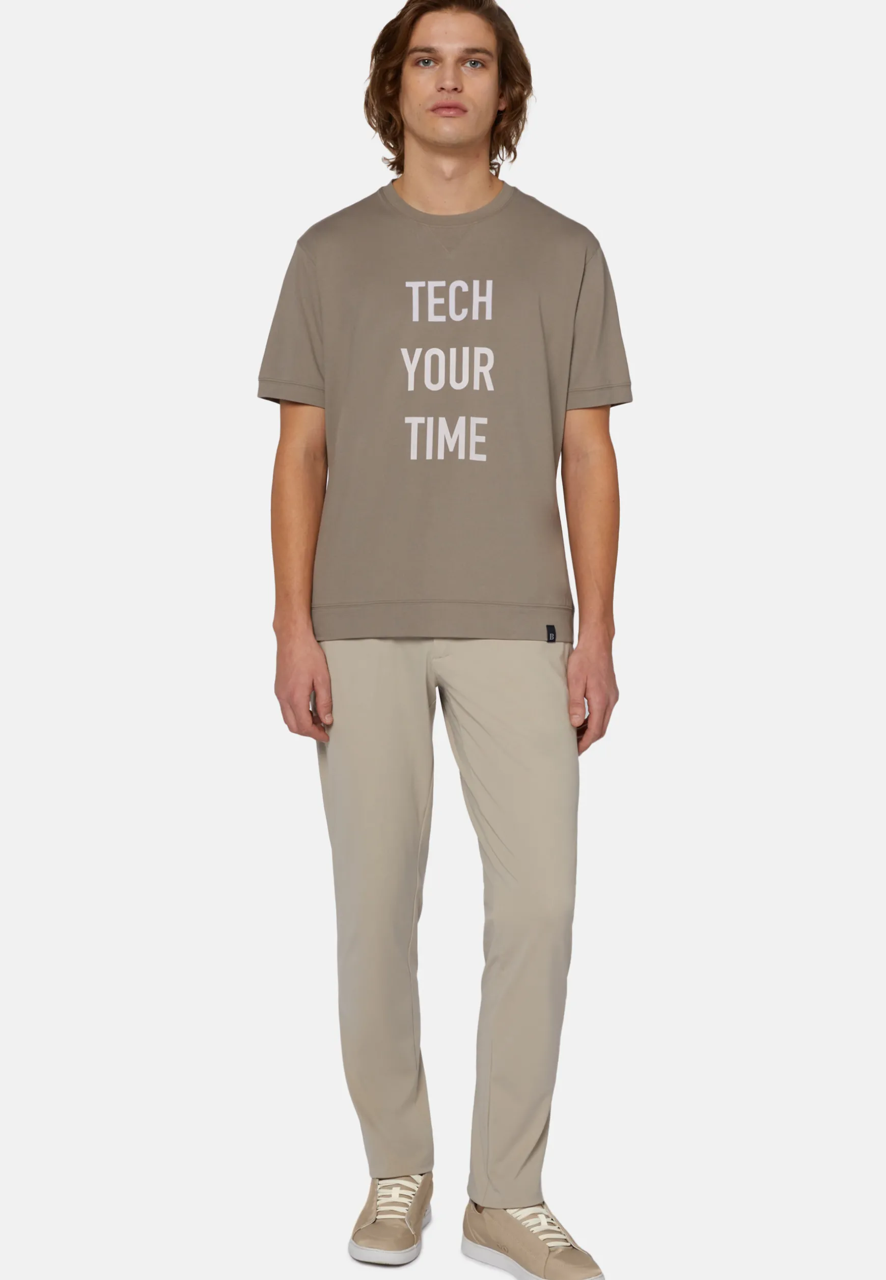 B-Tech Stretch Nylon Pants|Boggi Milano Outlet