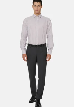 Striped Cotton Shirt Regular Fit|Boggi Milano Clearance