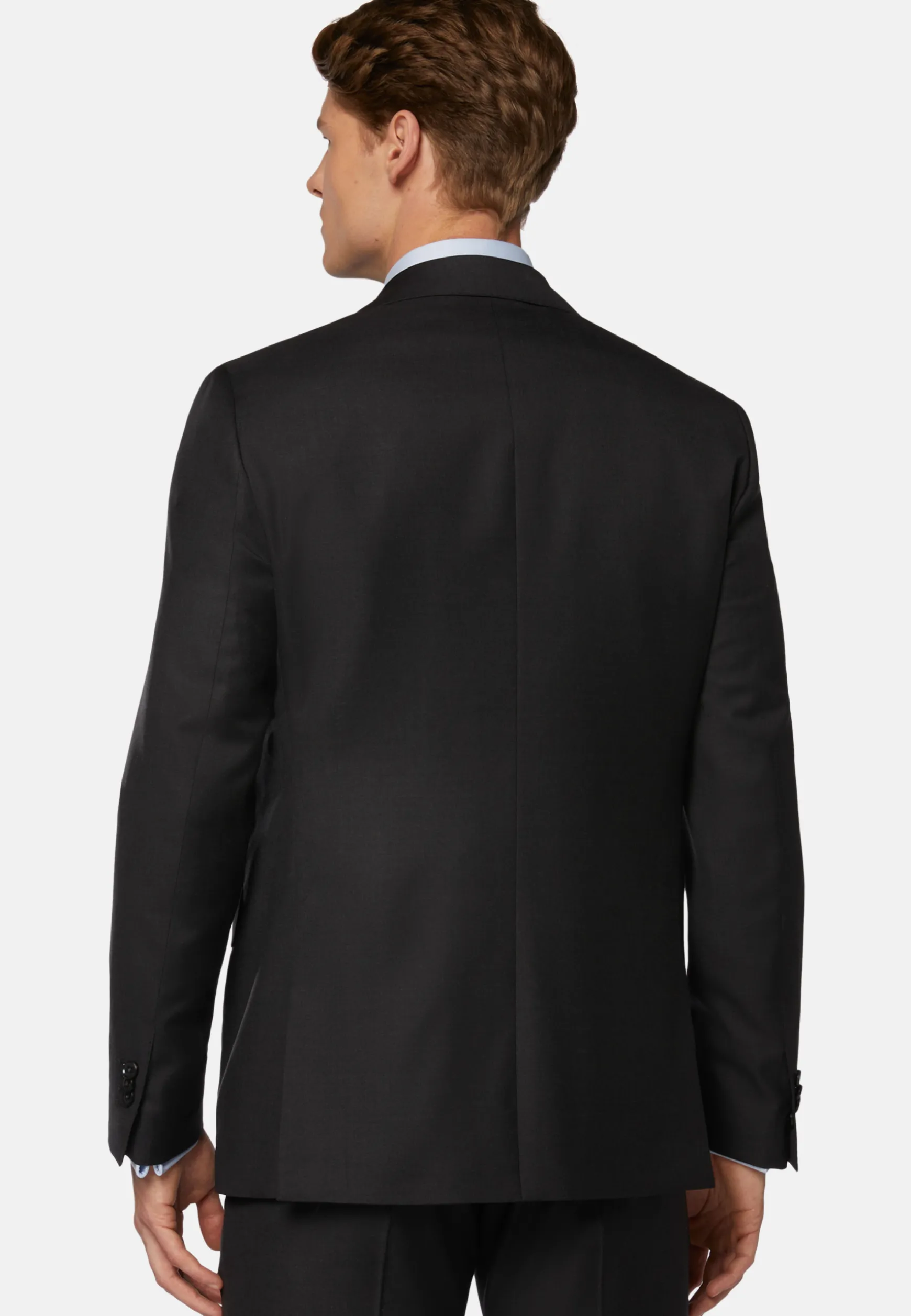 Grey Super 130 Wool Jacket|Boggi Milano Sale