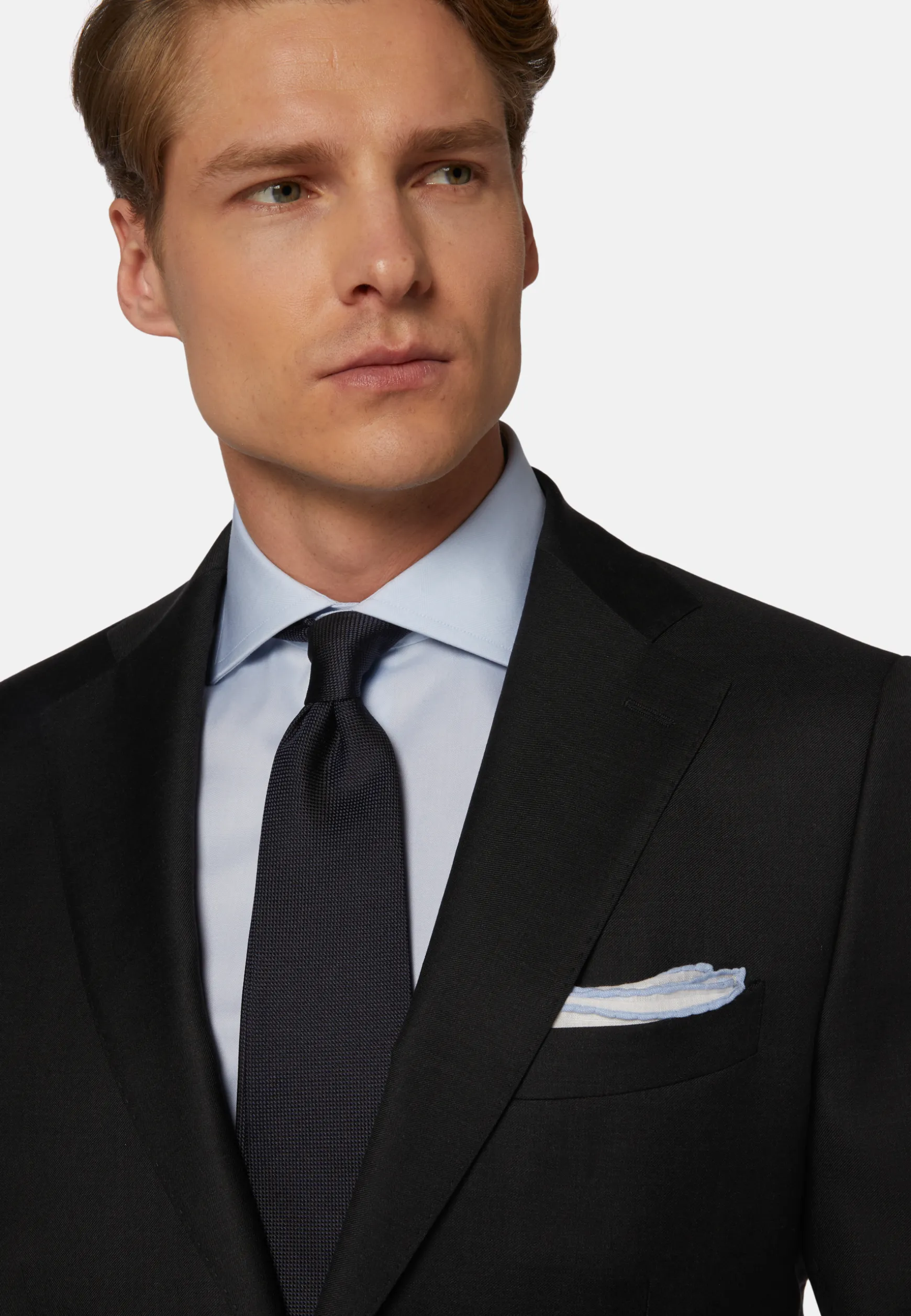 Grey Super 130 Wool Jacket|Boggi Milano Sale