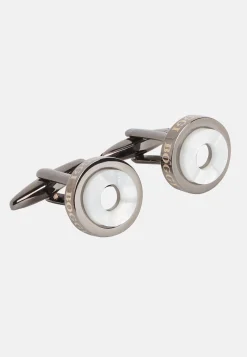 Circular cufflinks with contrast|Boggi Milano Flash Sale