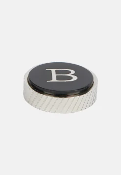 Circular letter b for cufflinks|Boggi Milano Shop