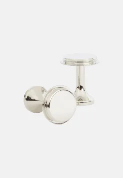 Circular letter base cufflinks|Boggi Milano Store
