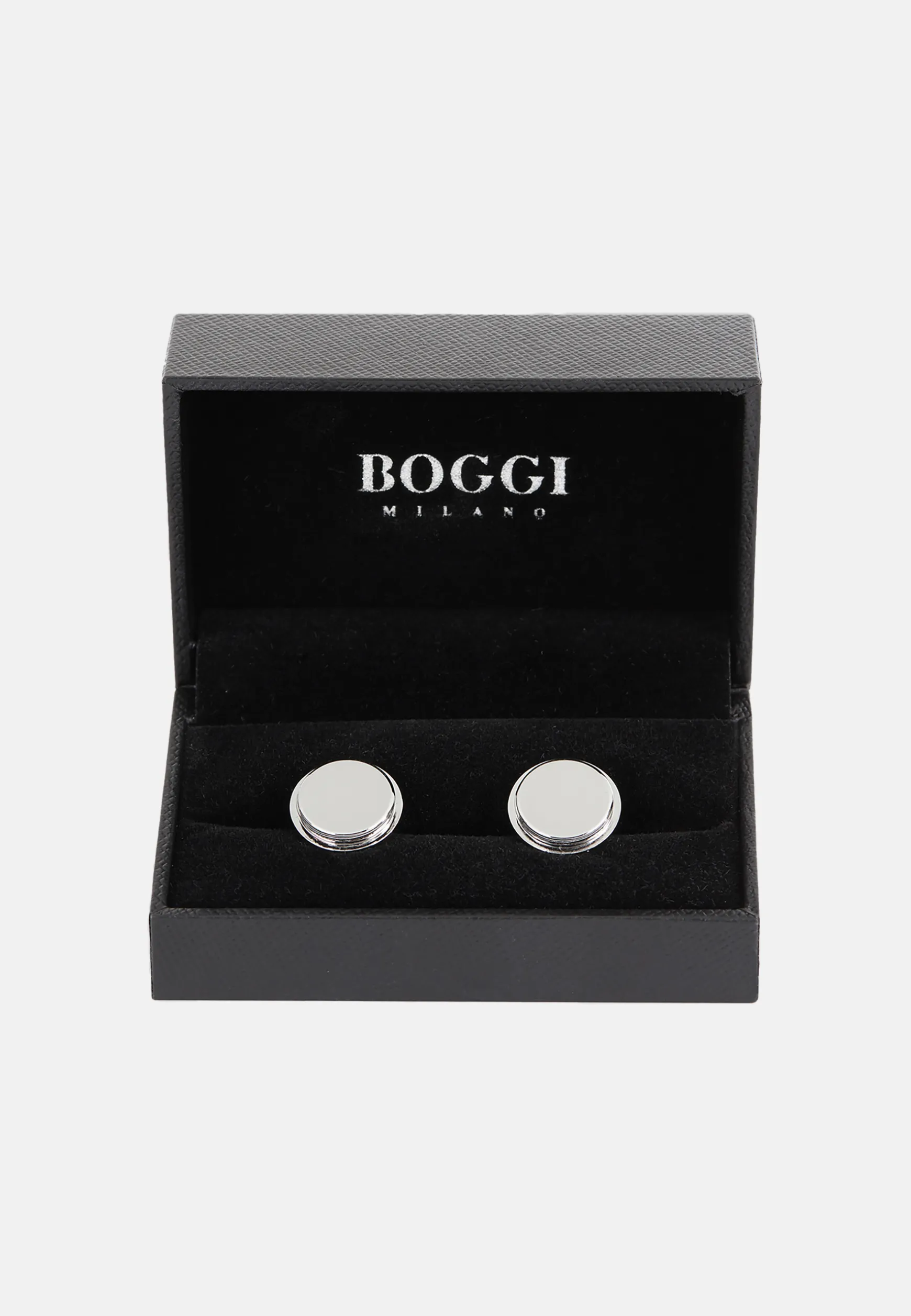 Circular letter base cufflinks|Boggi Milano Store