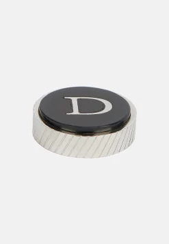 Circular letter d for cufflinks|Boggi Milano Outlet