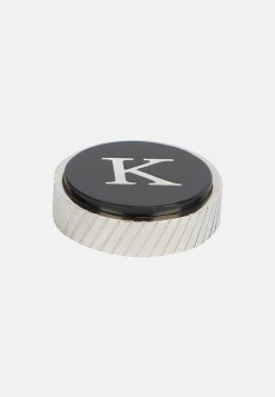 Circular letter k for cufflinks|Boggi Milano Cheap