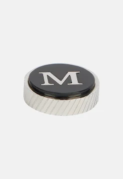 Circular letter m for cufflinks|Boggi Milano Online