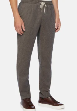 City Pants in Flannel|Boggi Milano Hot
