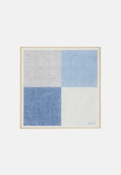 Colour Block Linen Pocket Square|Boggi Milano Best