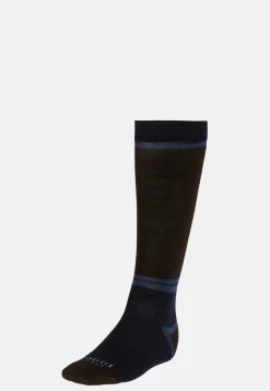 Colour-Blocking Pattern Socks in a Cotton Blend|Boggi Milano Store