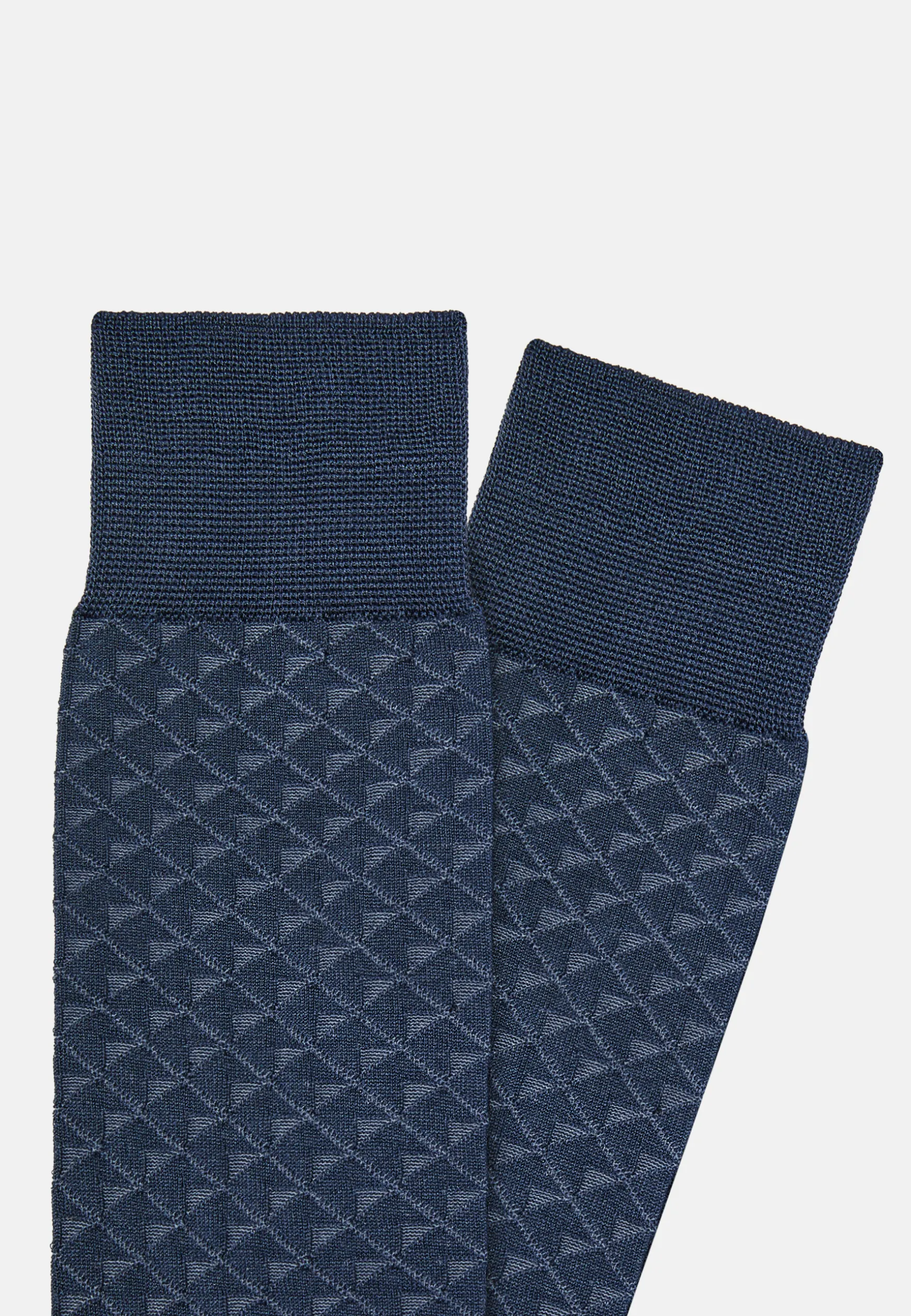 Cotton Blend Jacquard Socks|Boggi Milano Cheap