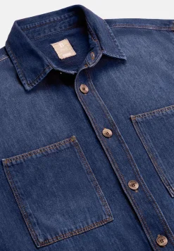 Cotton Denim Overshirt|Boggi Milano Best