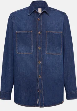 Cotton Denim Overshirt|Boggi Milano Best