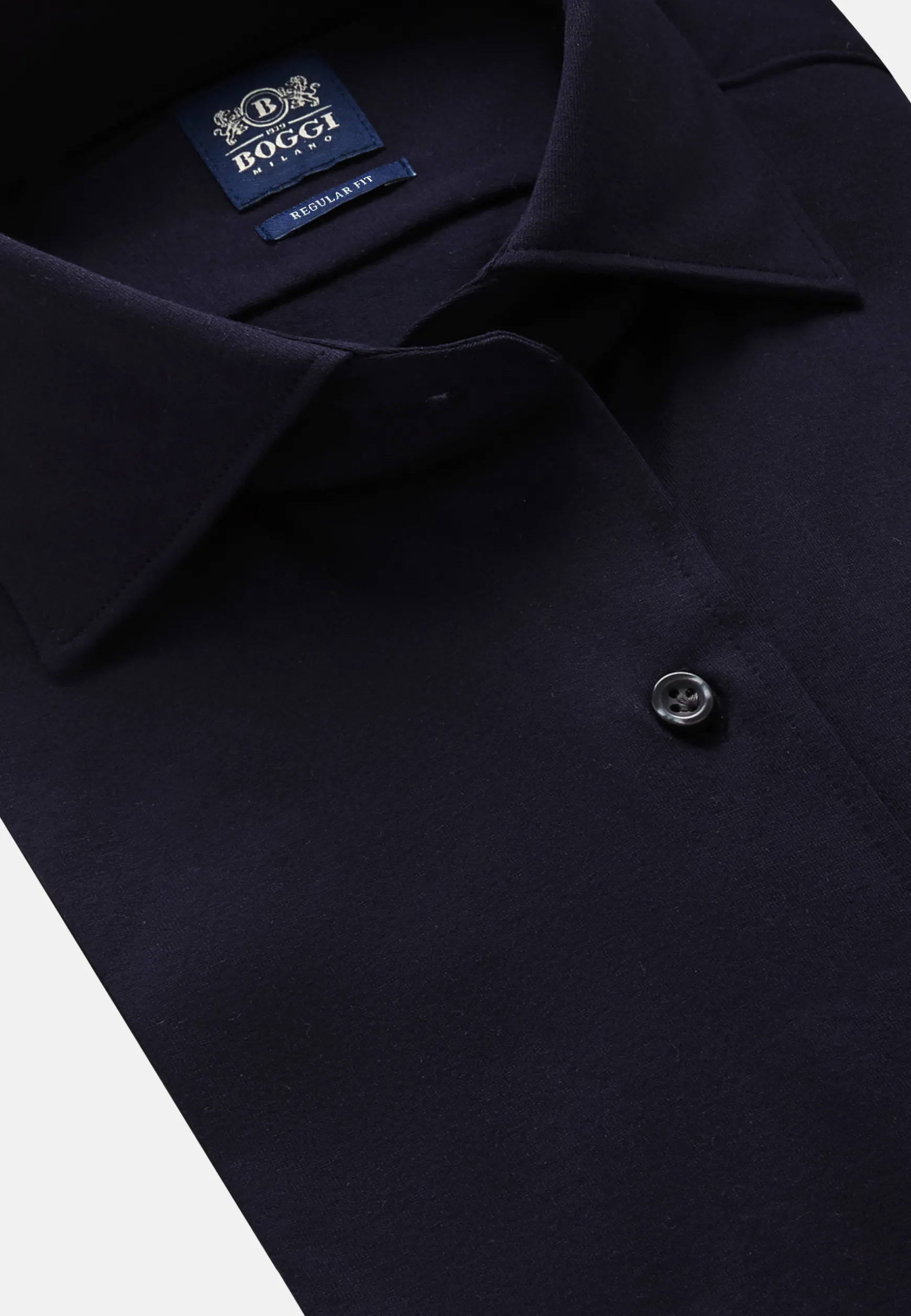Cotton Jersey Regular Fit Polo Shirt|Boggi Milano Discount