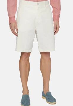 Cotton Linen Bermuda Shorts|Boggi Milano Cheap