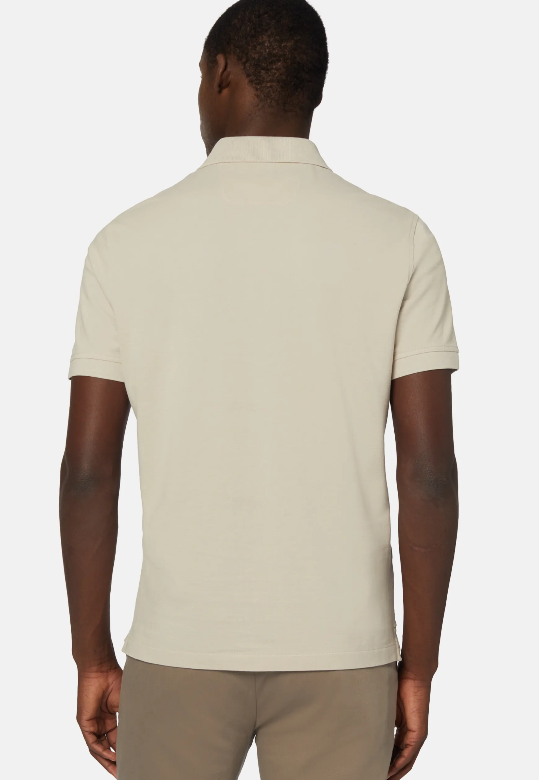 Cotton Piqué Polo Shirt|Boggi Milano Outlet