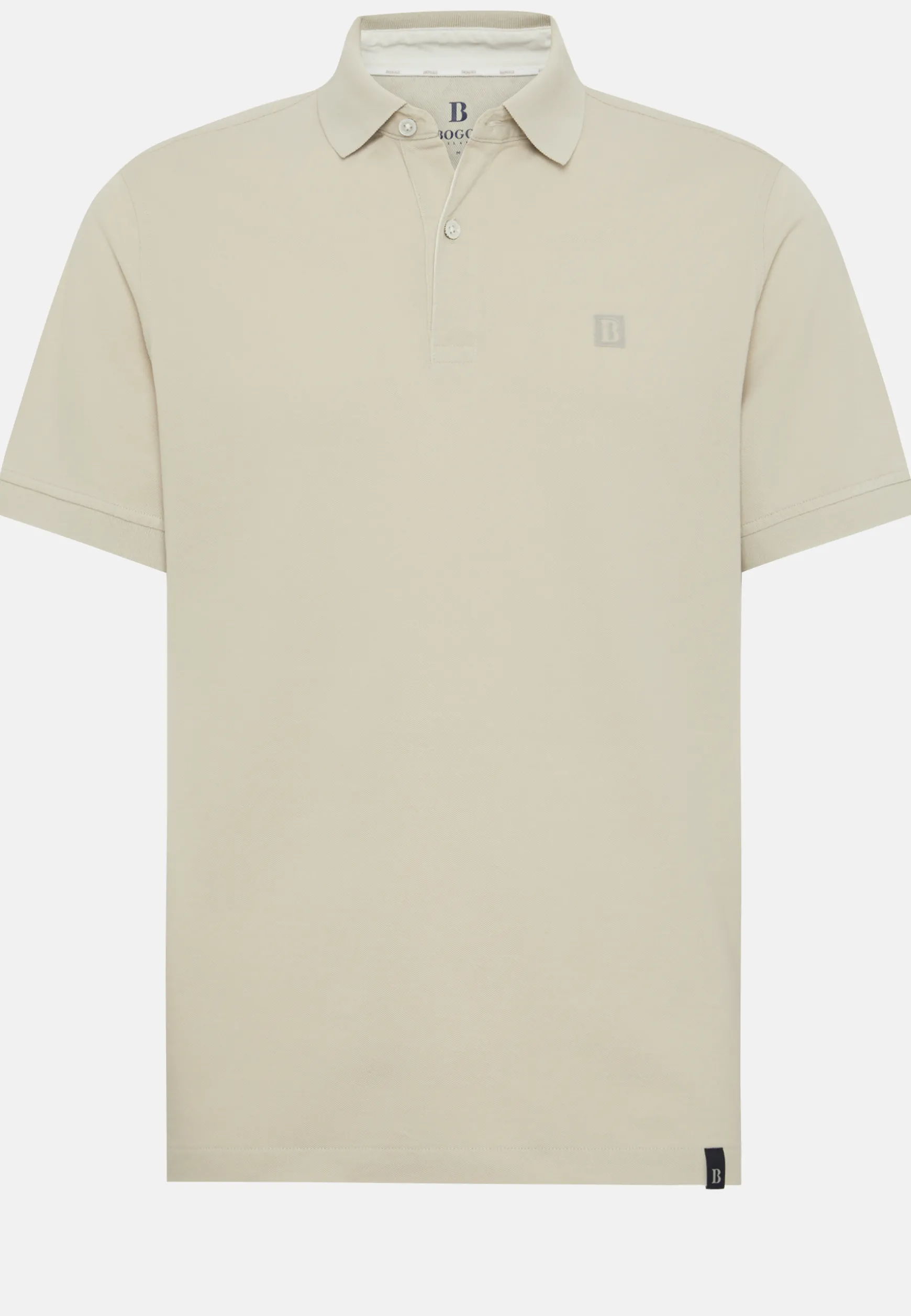 Cotton Piqué Polo Shirt|Boggi Milano Outlet