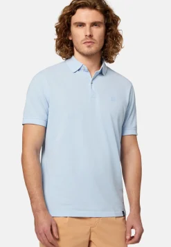 Cotton Piqu&eacute; Polo Shirt|Boggi Milano Outlet