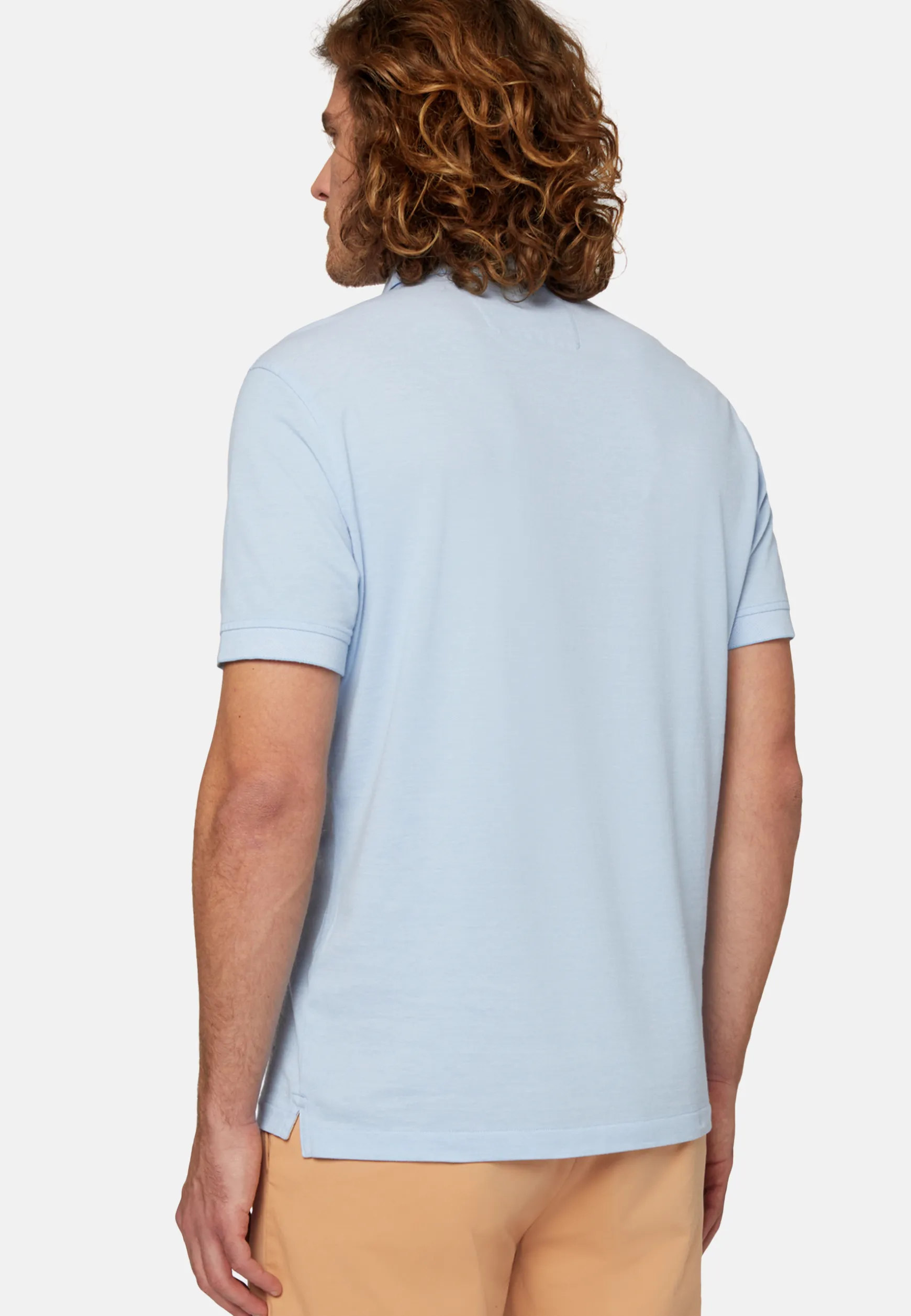 Cotton Piqué Polo Shirt|Boggi Milano Outlet
