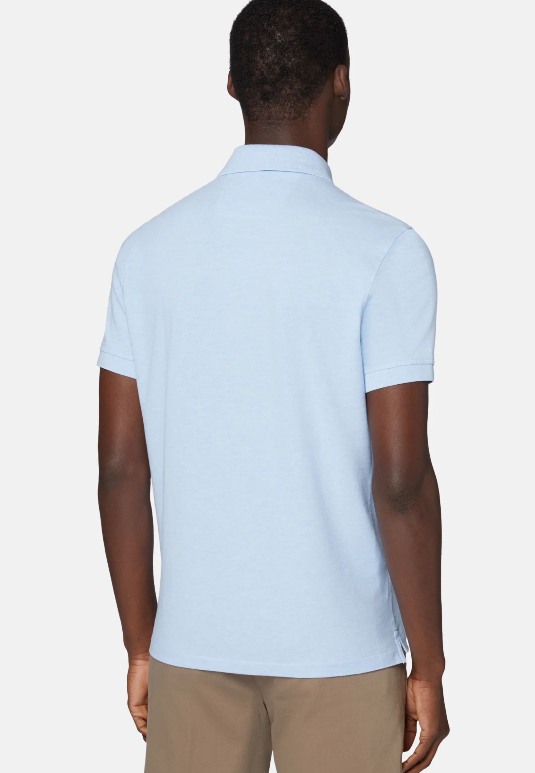 Cotton Piqué Polo Shirt|Boggi Milano Online