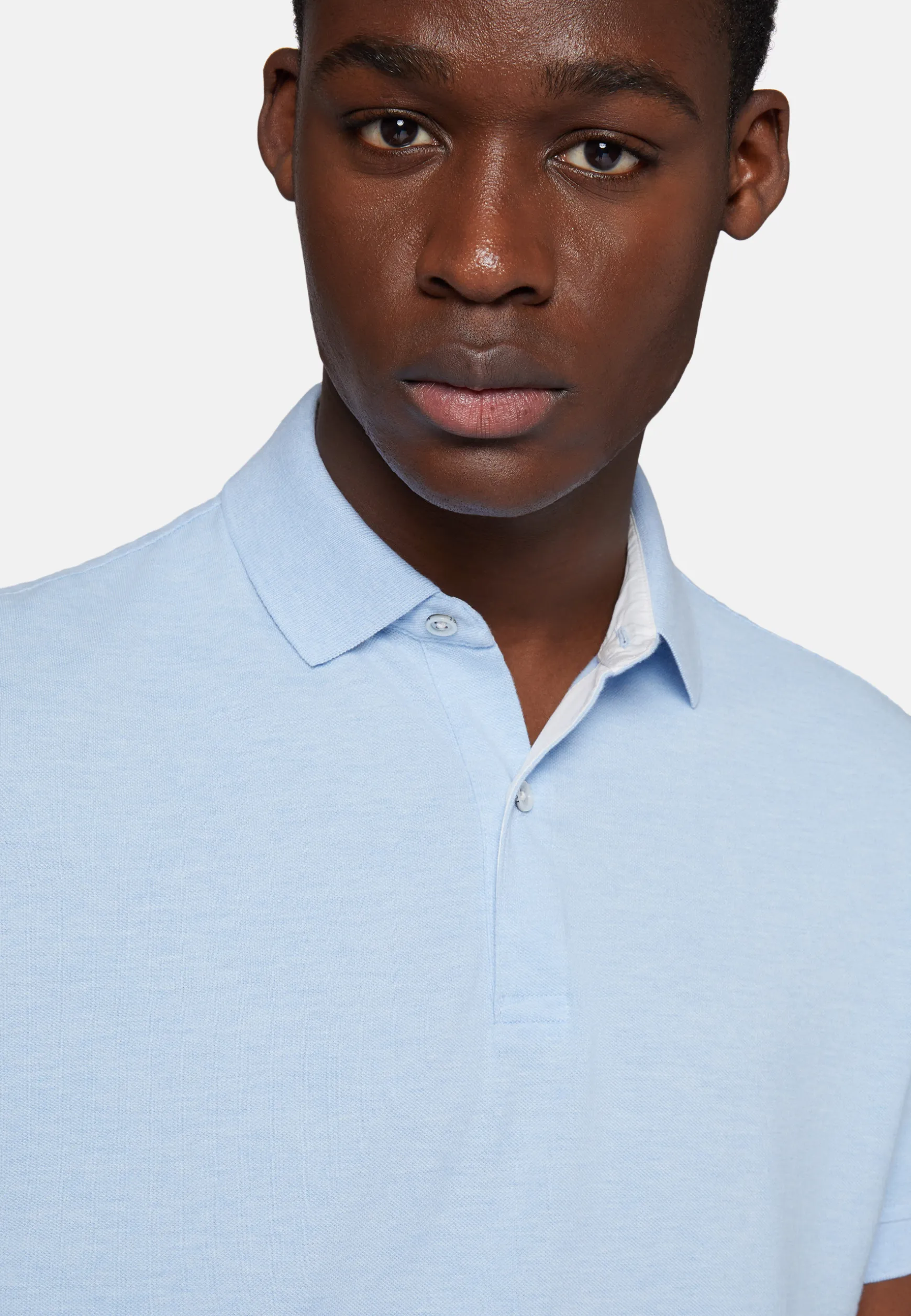 Cotton Piqué Polo Shirt|Boggi Milano Online