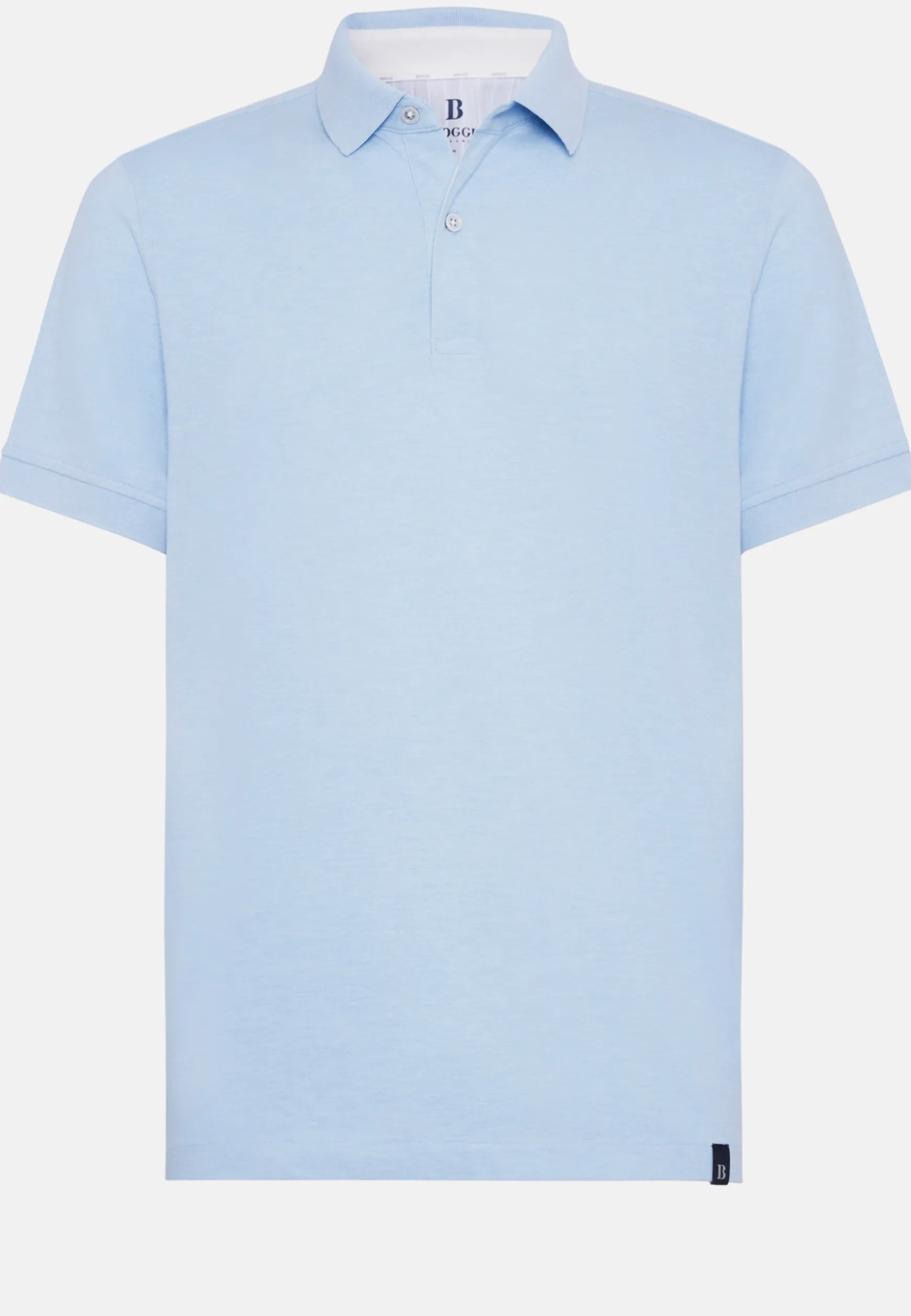 Cotton Piqué Polo Shirt|Boggi Milano Online