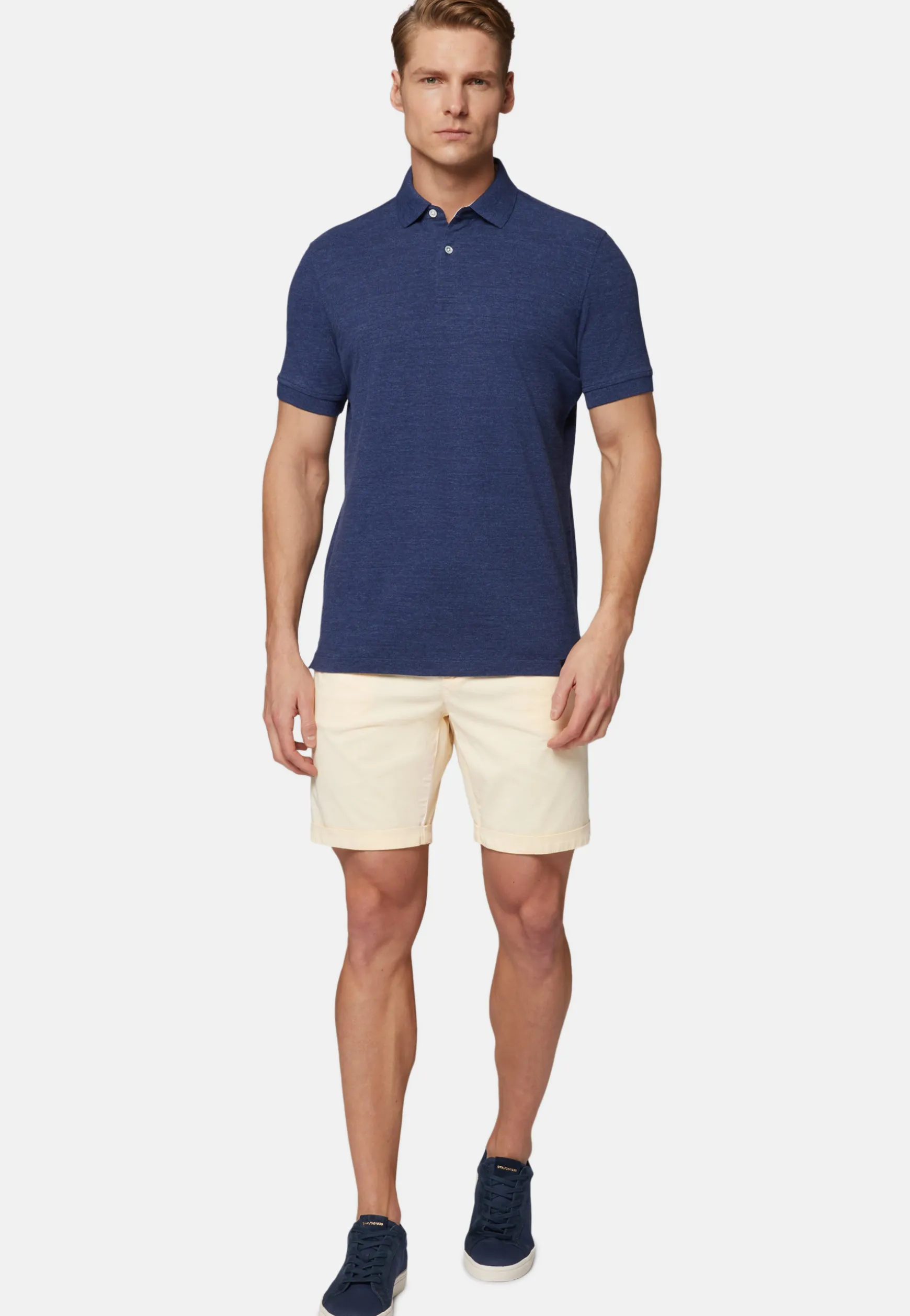 Cotton Piqué Polo Shirt|Boggi Milano Sale