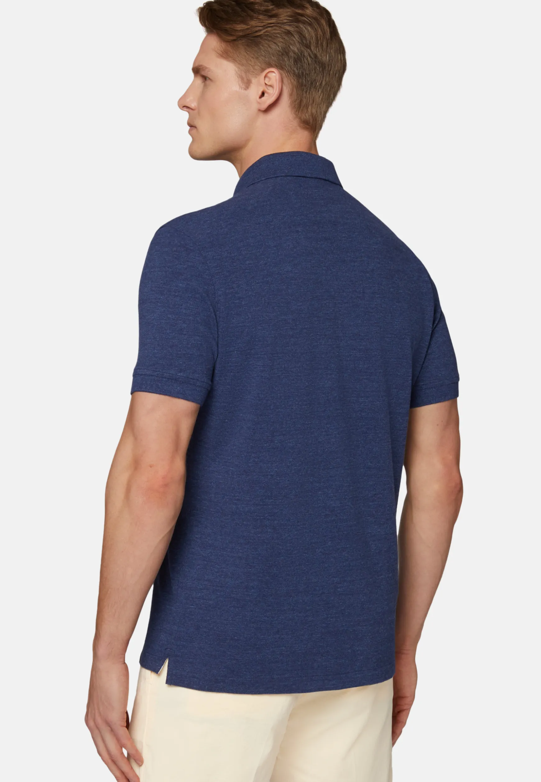 Cotton Piqué Polo Shirt|Boggi Milano Sale