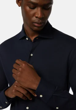 Cotton Piqu&eacute; Regular Fit Polo Shirt|Boggi Milano Discount