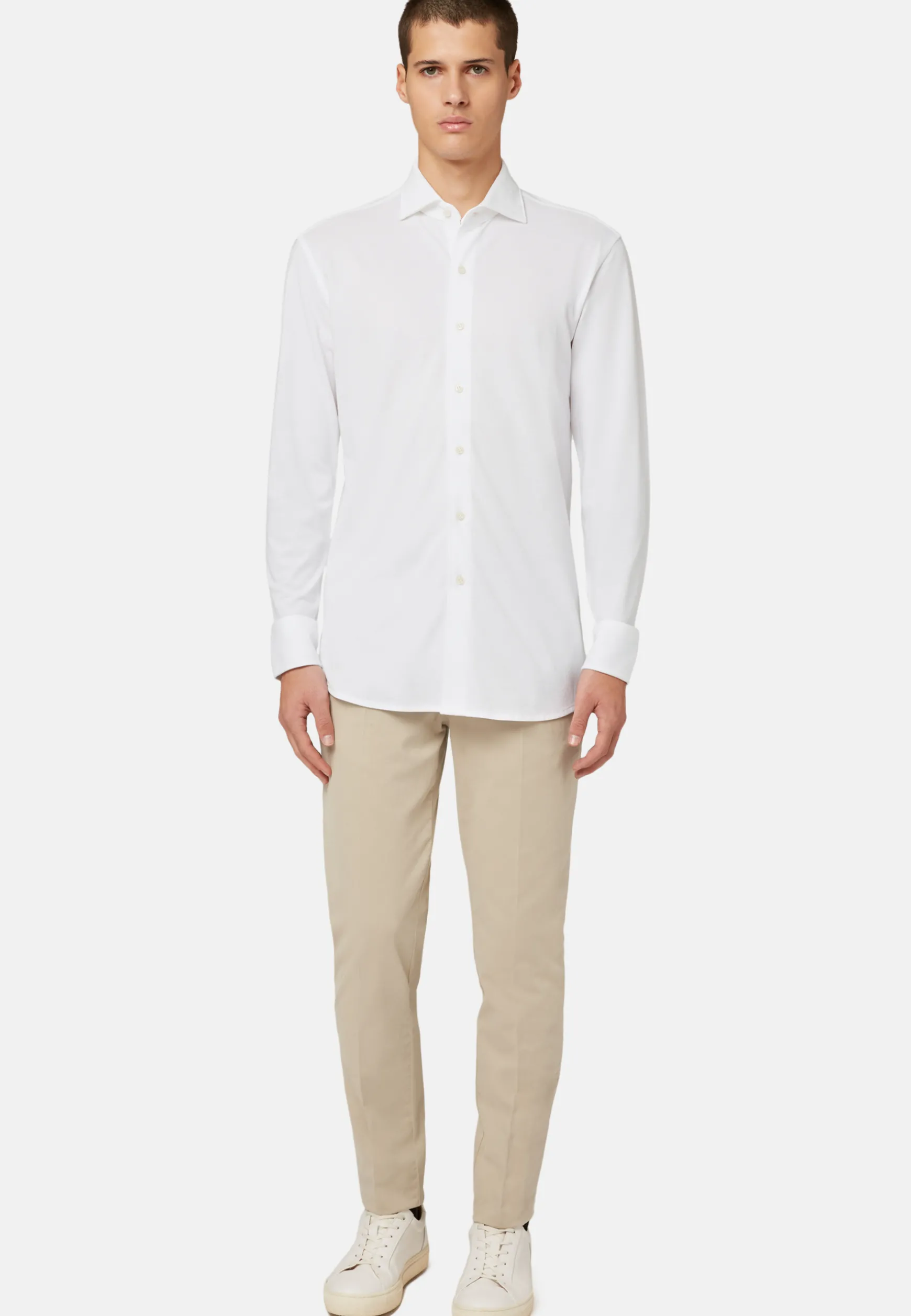 Cotton Piqué Regular Fit Polo Shirt|Boggi Milano Cheap