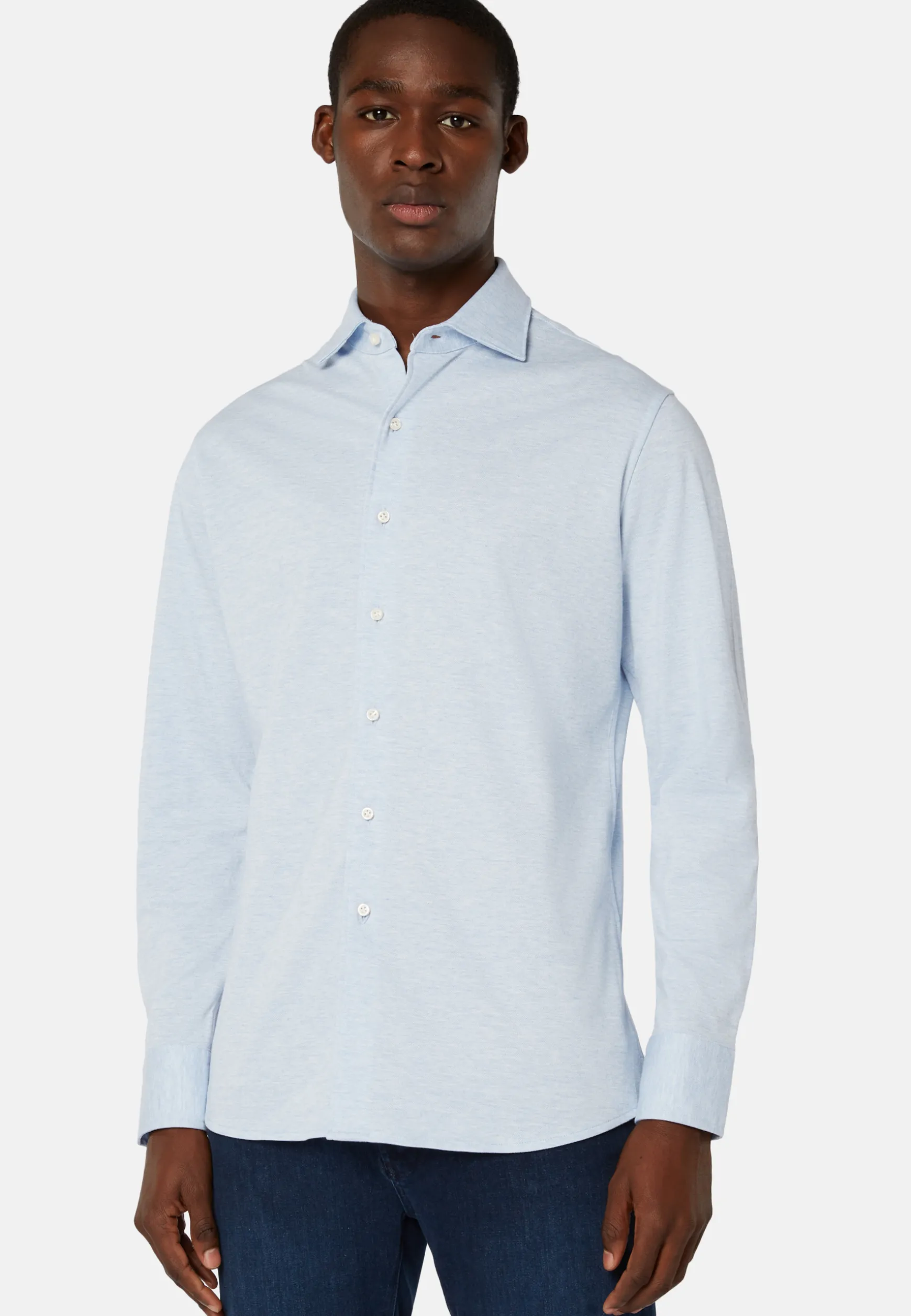 Cotton Piqué Regular Fit Polo Shirt|Boggi Milano Best Sale