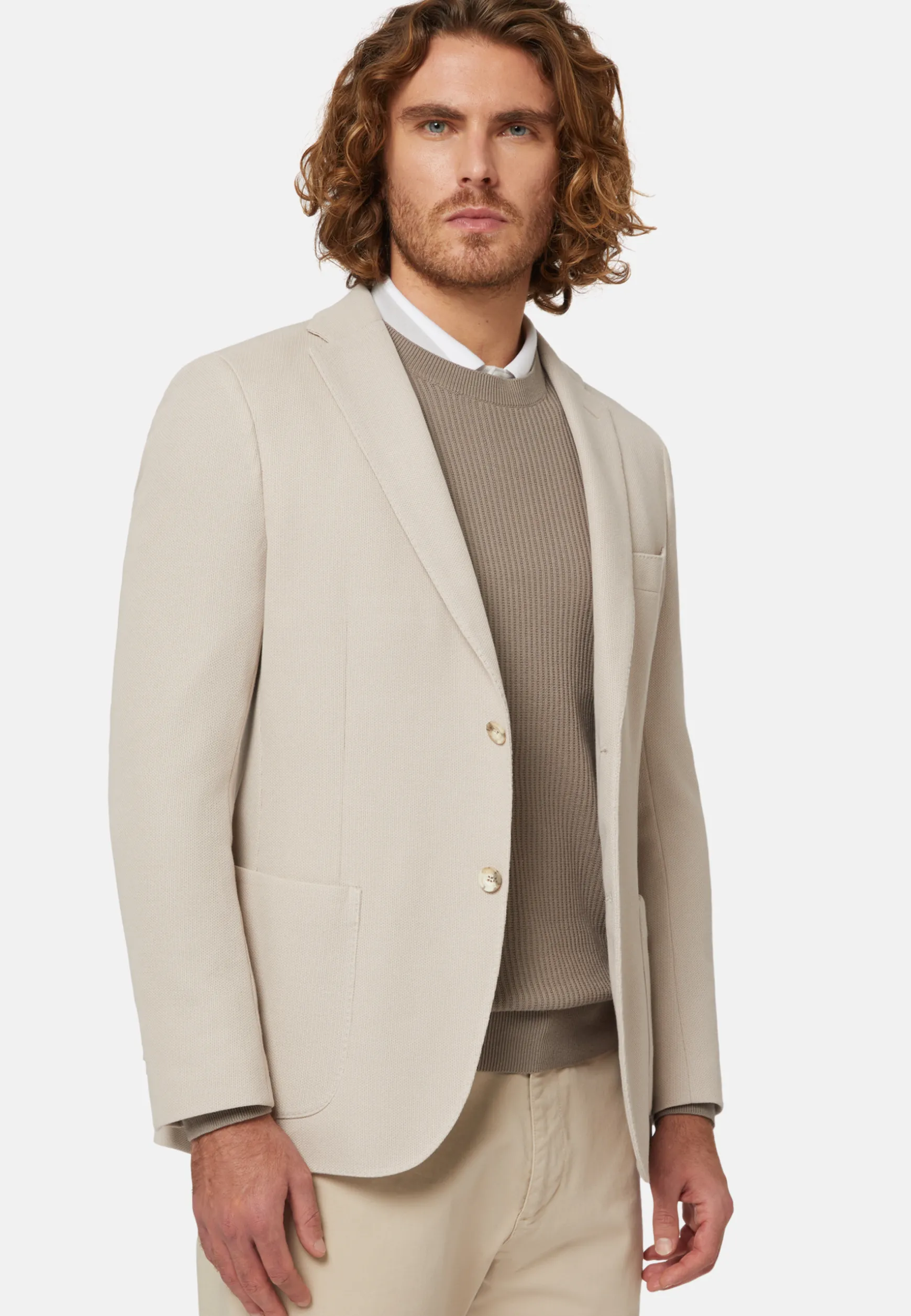 B-Jersey Cotton Jacket|Boggi Milano Best