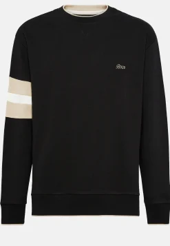 Crew Neck Sweatshirt In Organic Cotton Blend|Boggi Milano Cheap