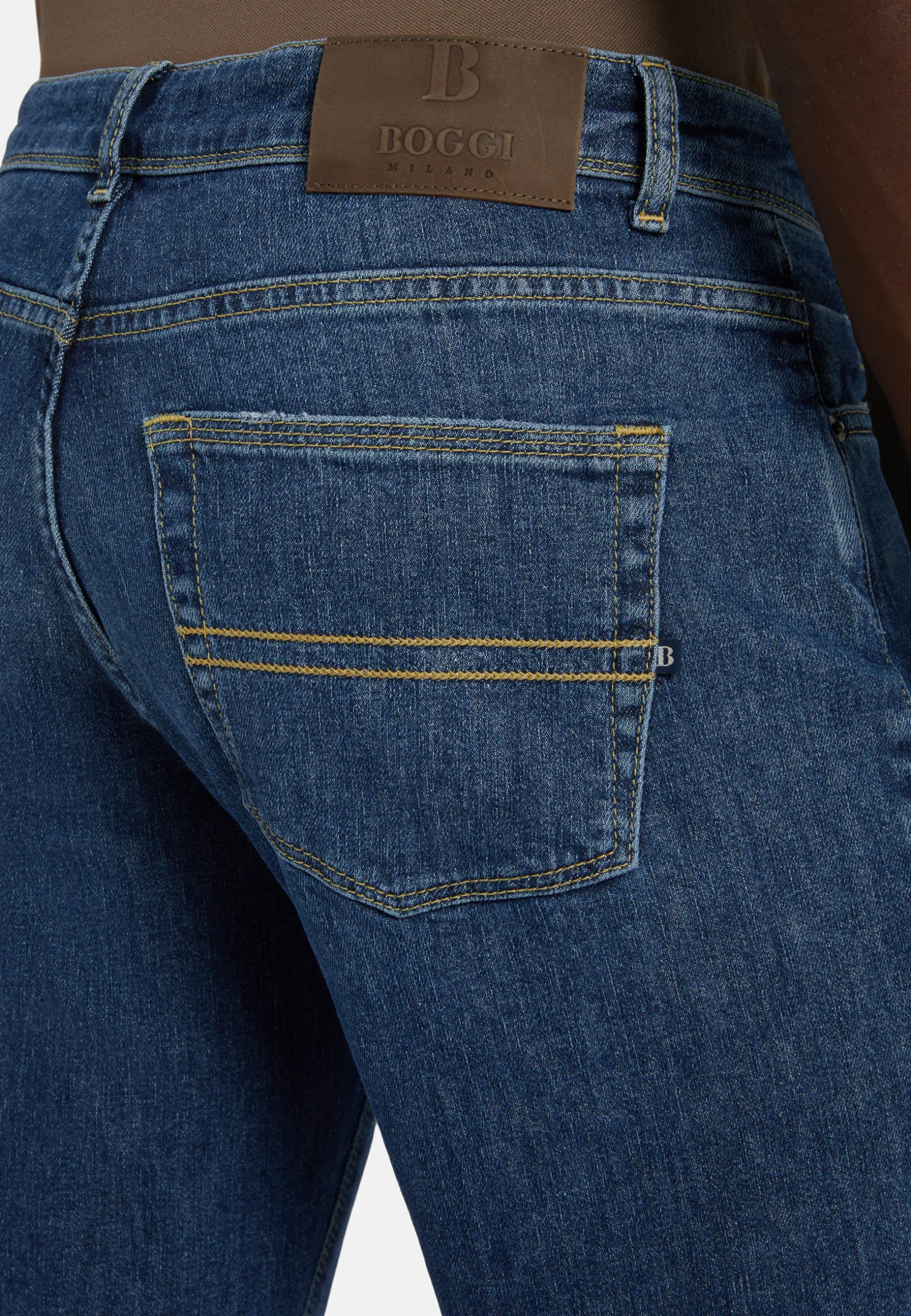 Stretch Denim Jeans|Boggi Milano Hot