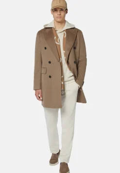 Double-Breasted Coat in Pure Cashmere|Boggi Milano Shop
